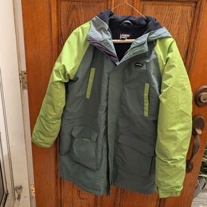Lands End Husky Boys Squall Parka Coat XXL (18-20)